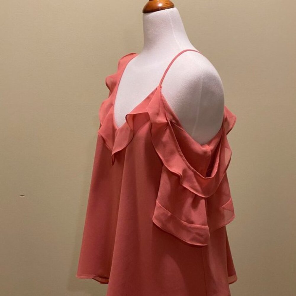 State Top Pink with Ruffle Detail - Picture 3 of 4